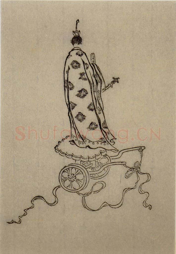1616年 陈洪绶《九歌图》书画作品