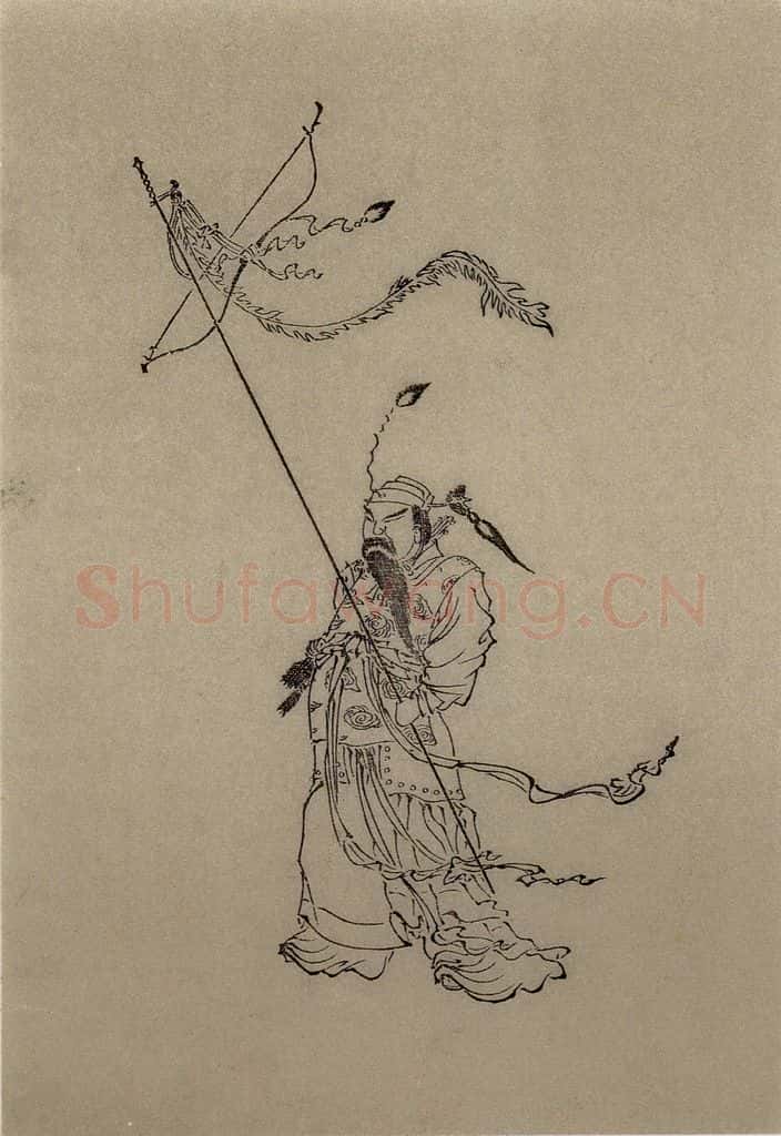 1616年 陈洪绶《九歌图》书画作品