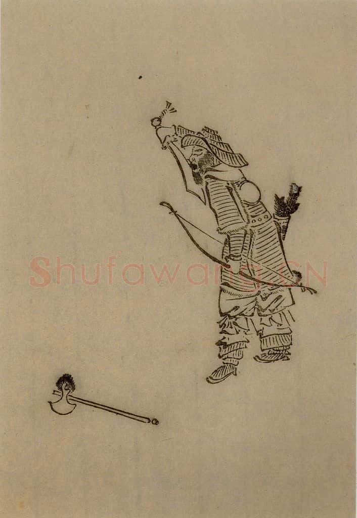 1616年 陈洪绶《九歌图》书画作品