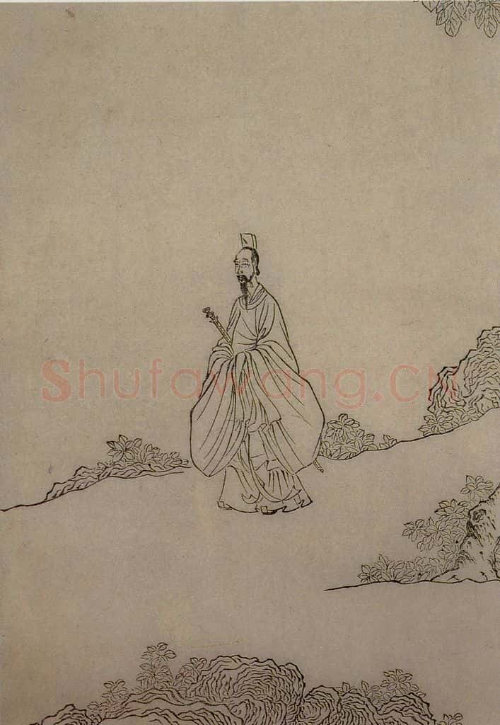 1616年 陈洪绶《九歌图》书画作品