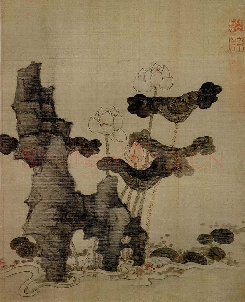 1651 陈洪绶《杂画册》书画作品