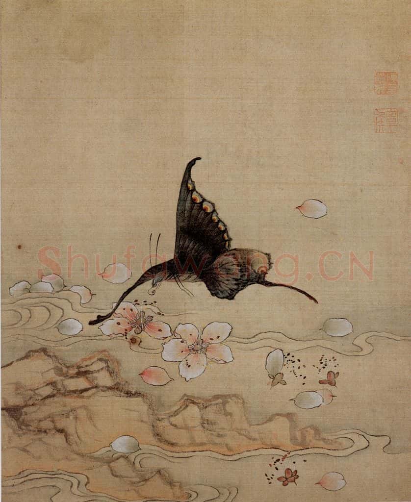 1651 陈洪绶《杂画册》书画作品