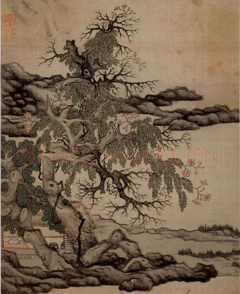 1651 陈洪绶《杂画册》书画作品