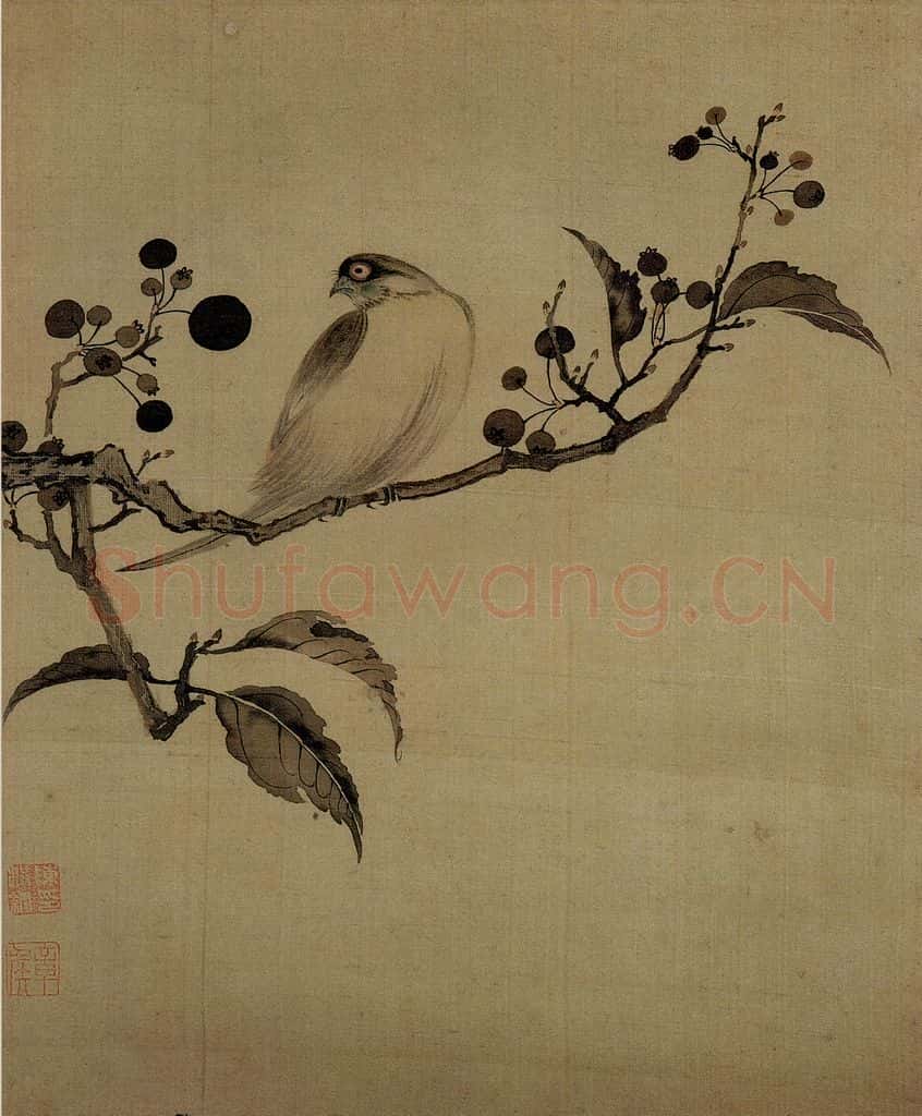 1651 陈洪绶《杂画册》书画作品