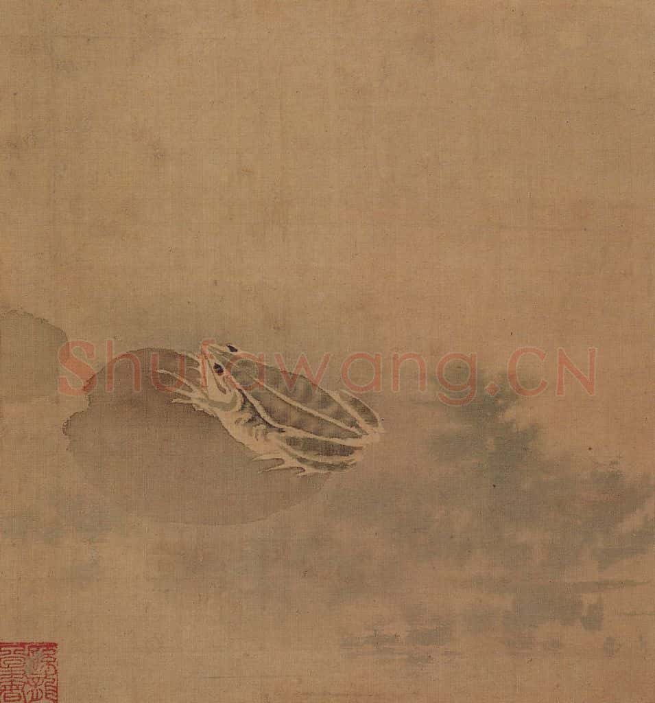 明 孙龙《花鸟草虫册》书画作品