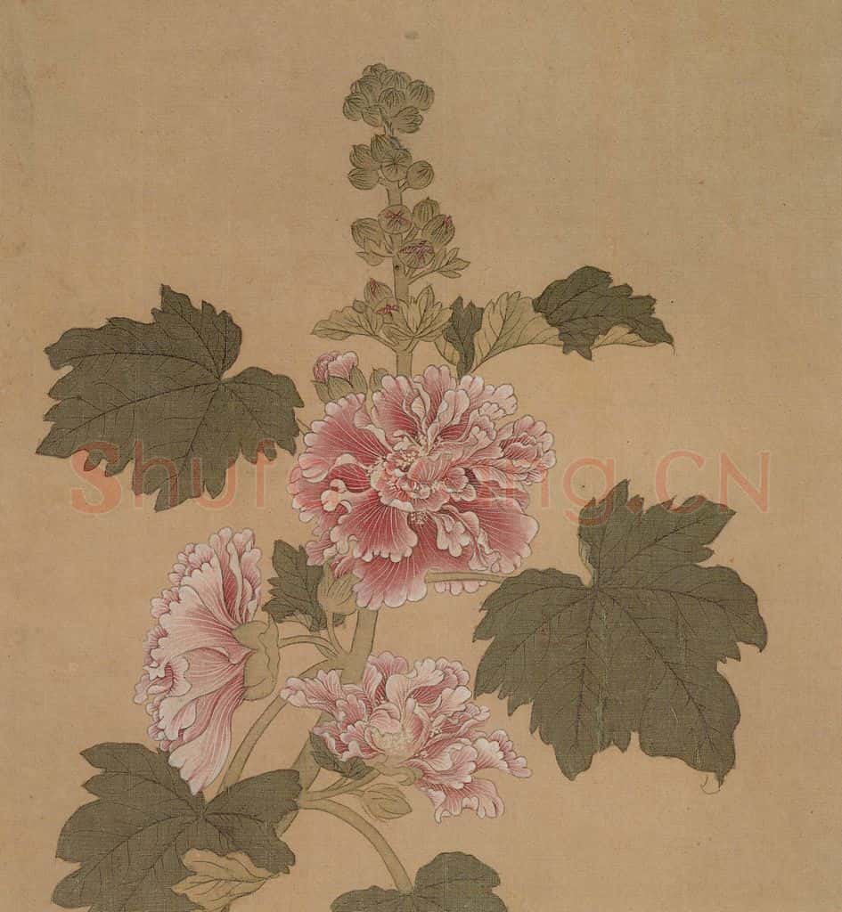 明 王维烈《花卉册》书画作品