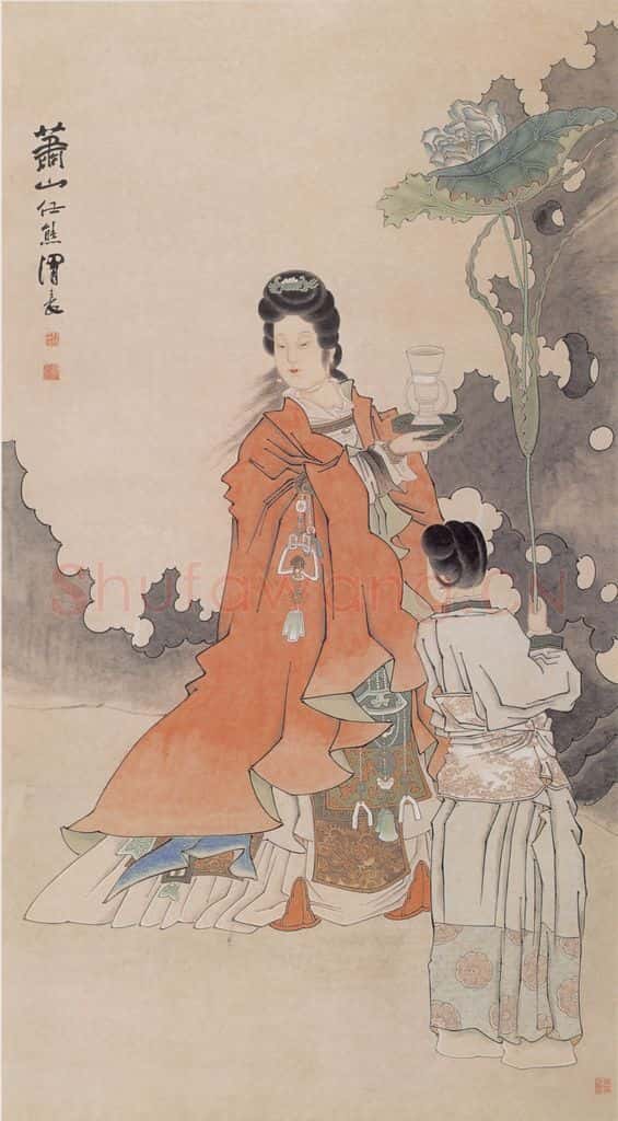 不详 任熊 人物 书画作品
