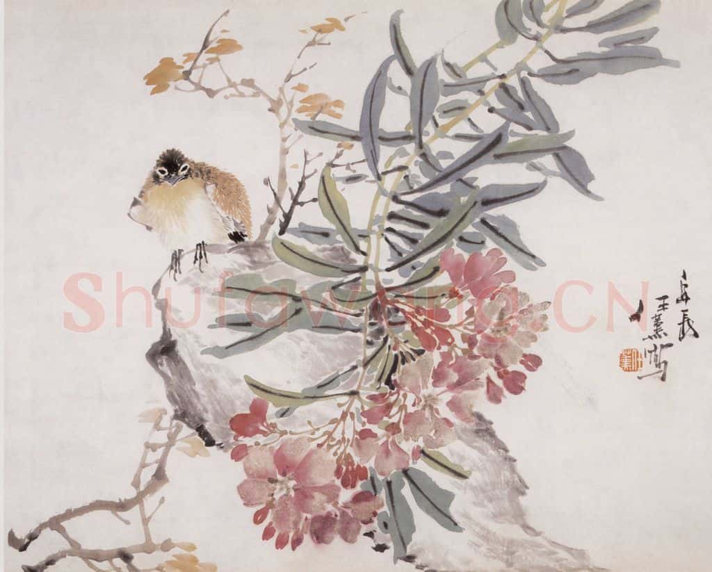 不详 任薰 花鸟 书画作品
