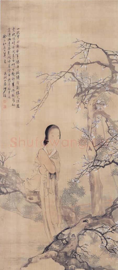 不详 沙馥 仕女 书画作品
