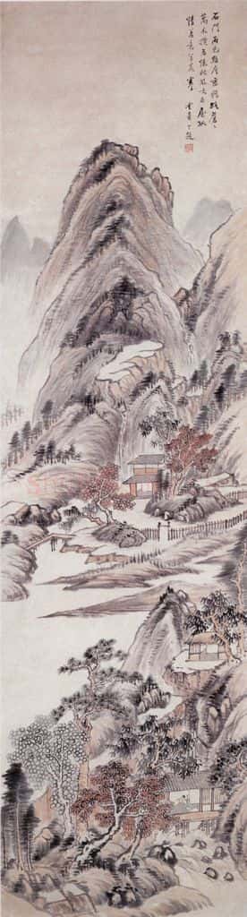 不详 顾沄 山水 书画作品