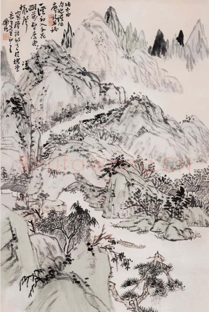 不详 陈师曾 太白诗意 书画作品