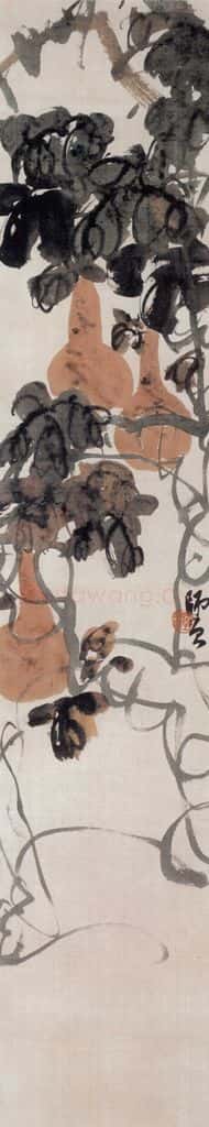 不详 陈师曾 花卉四条屏 书画作品