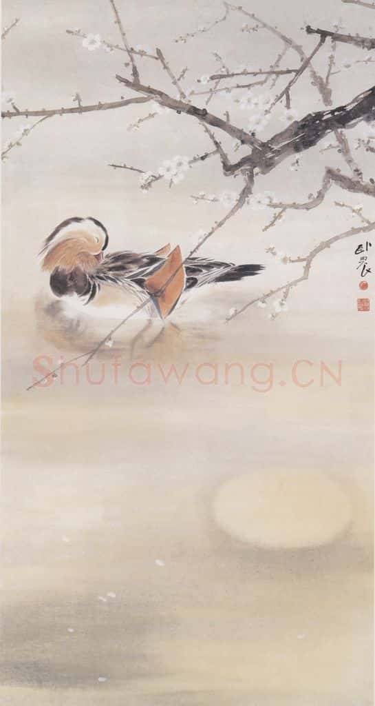 1933 苏卧农《孤梦》书画作品