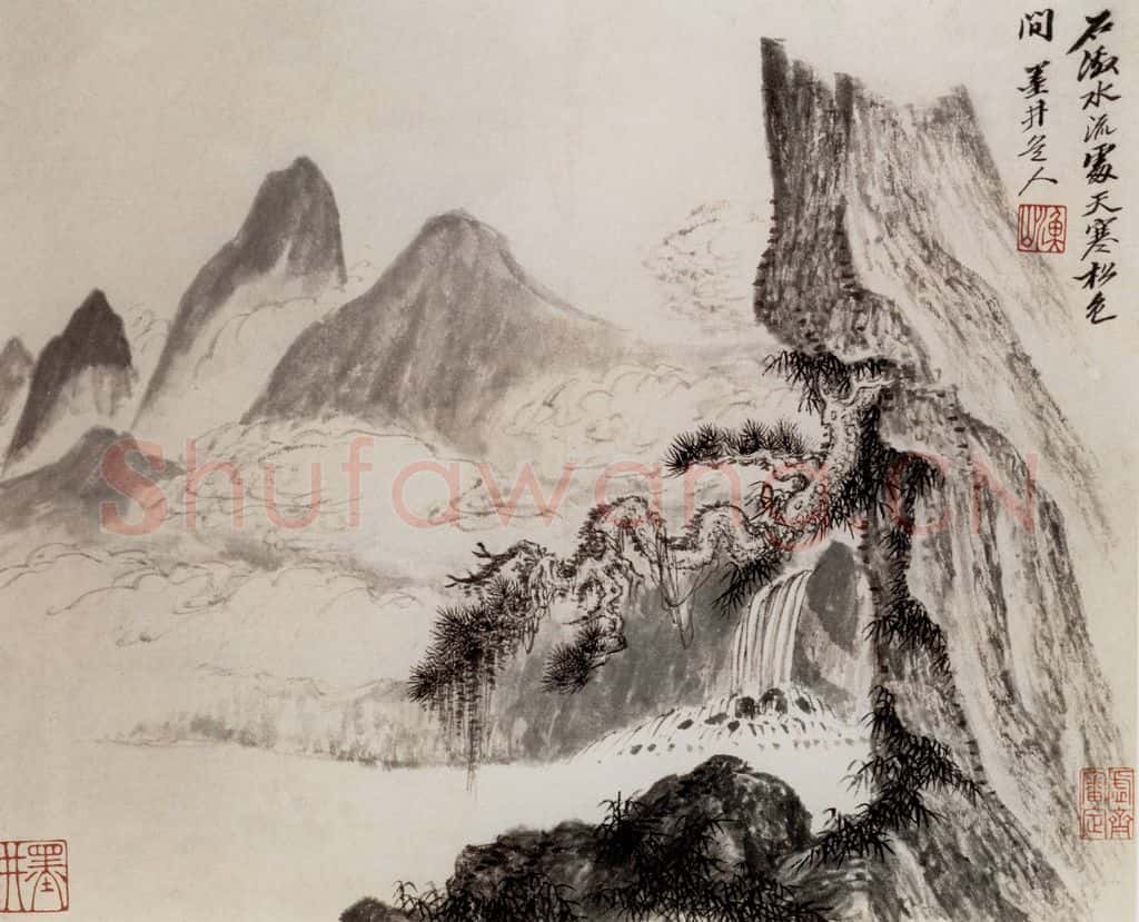 清 吴历 山水册 书画作品