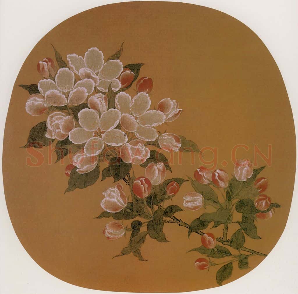 宋 林椿 海棠图 书画作品