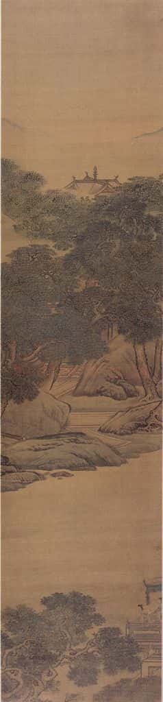 清 袁耀 拟九成宫意 书画作品