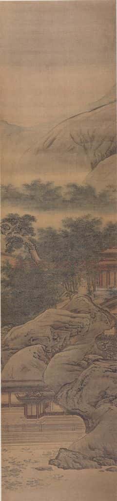 清 袁耀 拟九成宫意 书画作品
