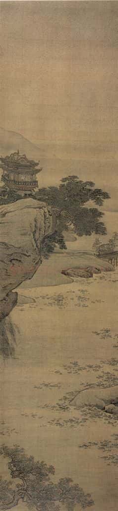 清 袁耀 拟九成宫意 书画作品