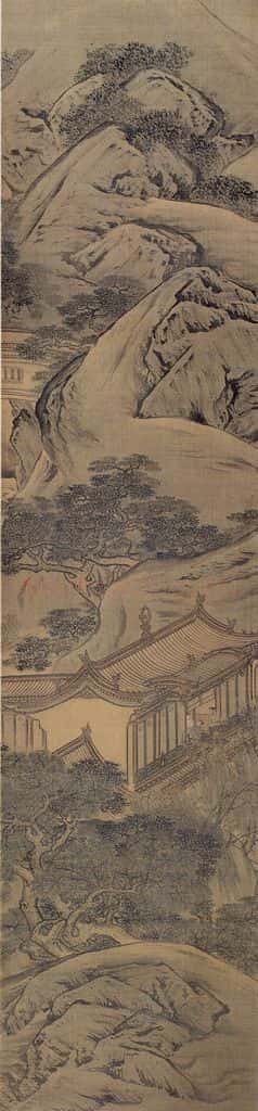清 袁耀 拟九成宫意 书画作品