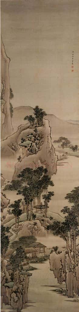 清 袁耀 山水人物条屏 书画作品