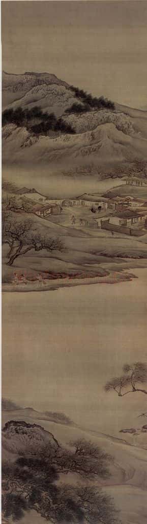 清 袁耀 桃源图屏 书画作品
