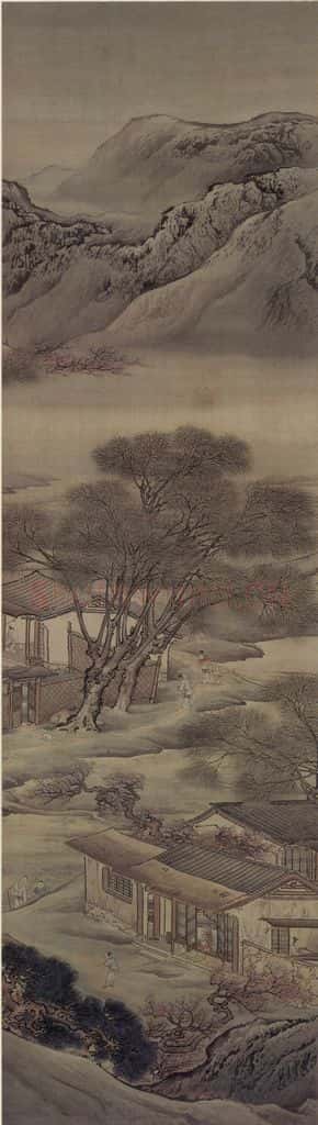 清 袁耀 桃源图屏 书画作品