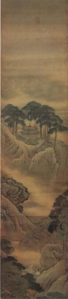 清 袁耀 蓬莱仙境图 书画作品