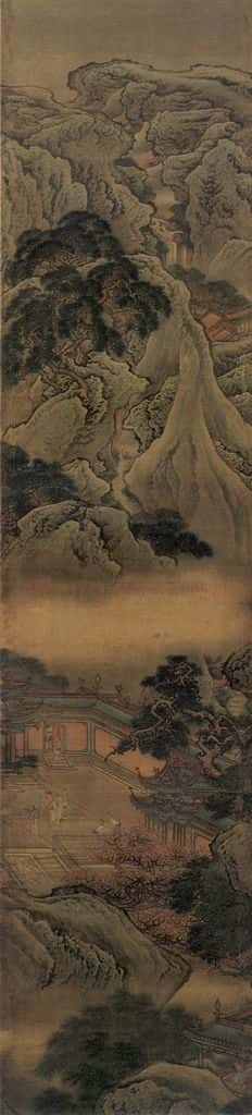 清 袁耀 蓬莱仙境图 书画作品