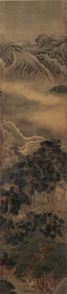 清 袁耀 蓬莱仙境图 书画作品