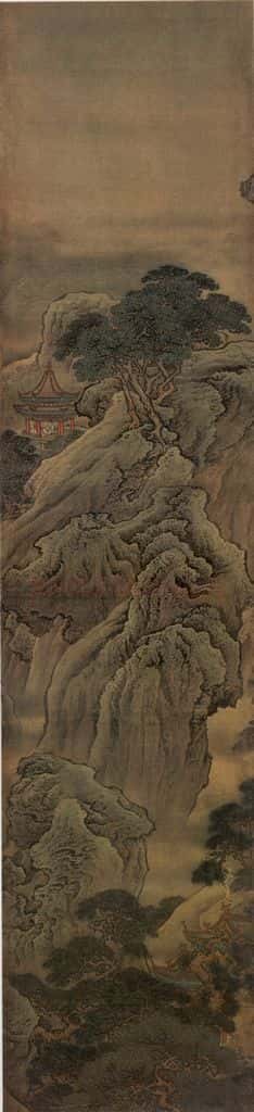 清 袁耀 蓬莱仙境图 书画作品