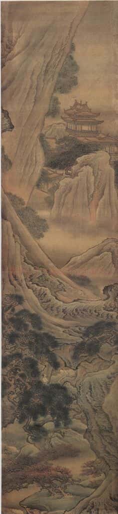 清 袁耀 蓬莱仙境图 书画作品