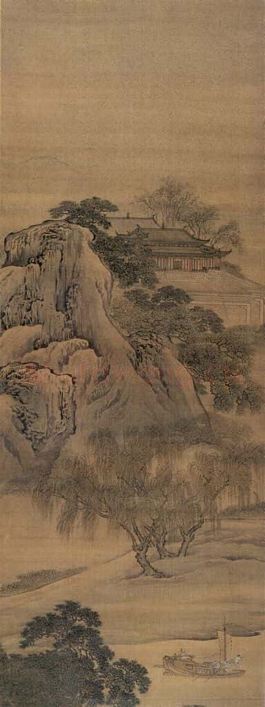 清 袁耀 山水通景屏 书画作品