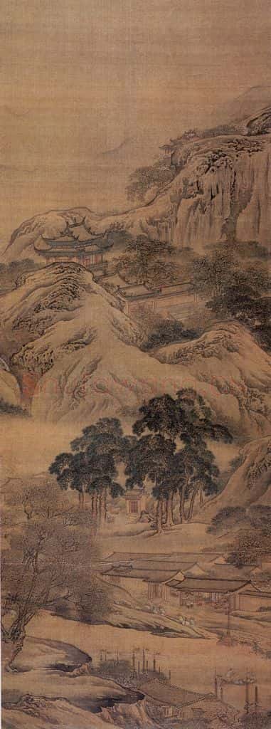 清 袁耀 山水通景屏 书画作品
