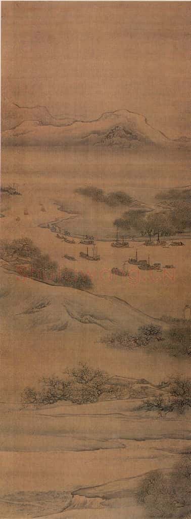 清 袁耀 山水通景屏 书画作品