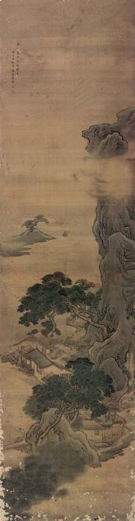 清 袁耀 山水条屏 书画作品
