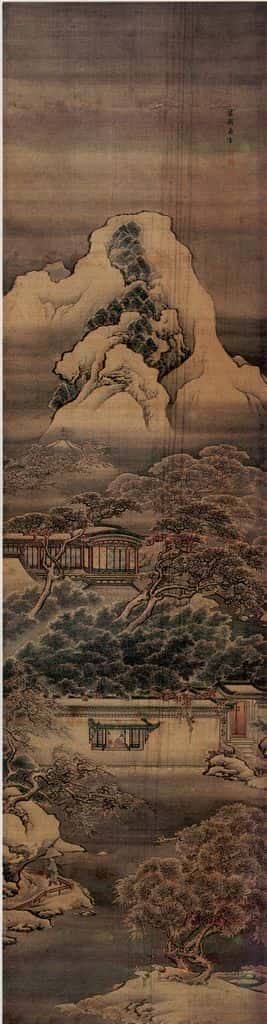 清 袁耀 山水条屏 书画作品