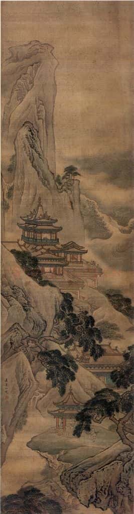 清 袁耀 山水条屏 书画作品