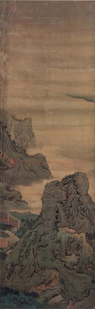 清 袁江 阿房宫图屏 书画作品