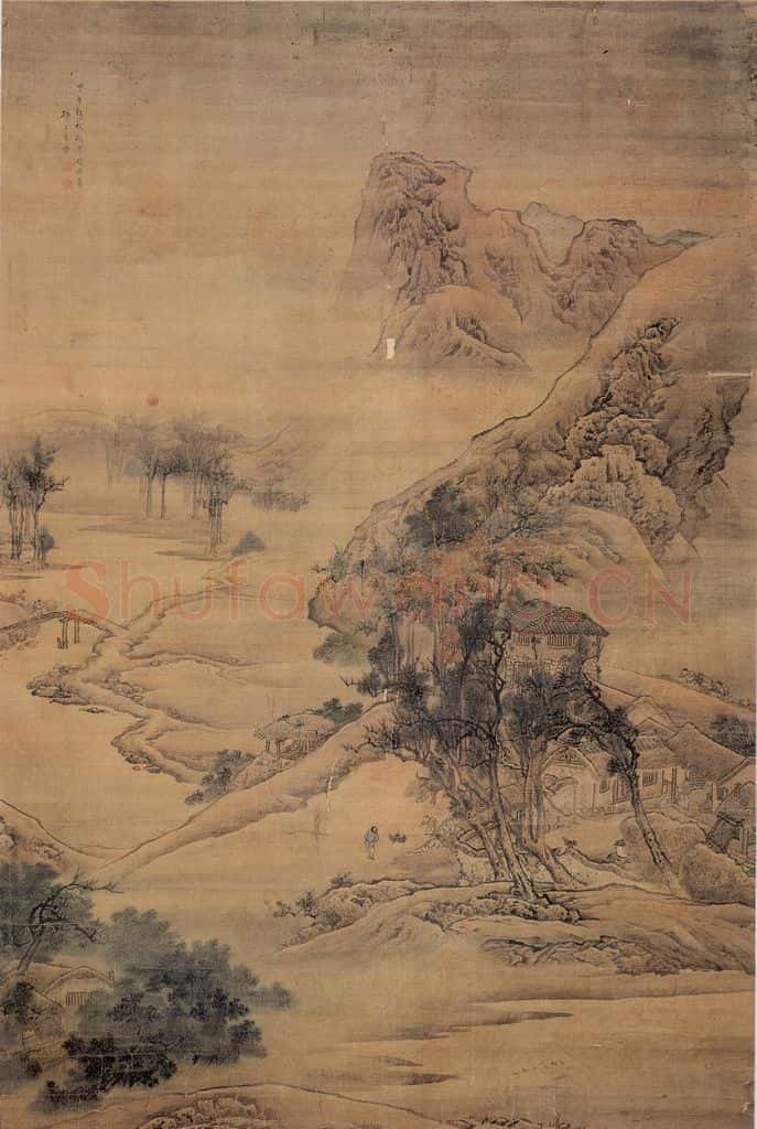 清 袁耀 山水 书画作品