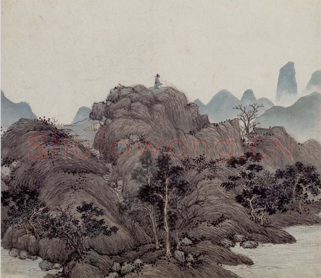 明 沈周《东庄图册》书画作品