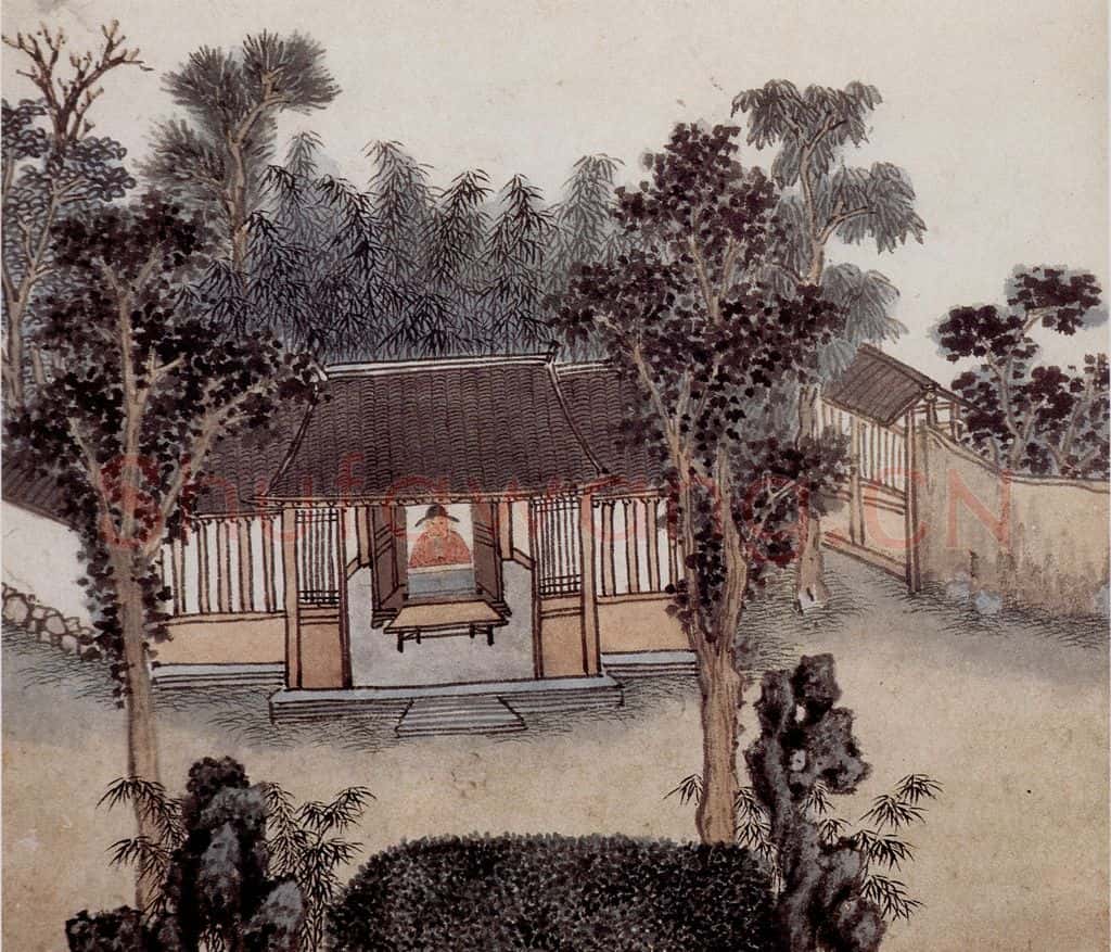 明 沈周《东庄图册》书画作品