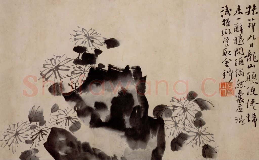  徐渭《杂花卷》书画作品