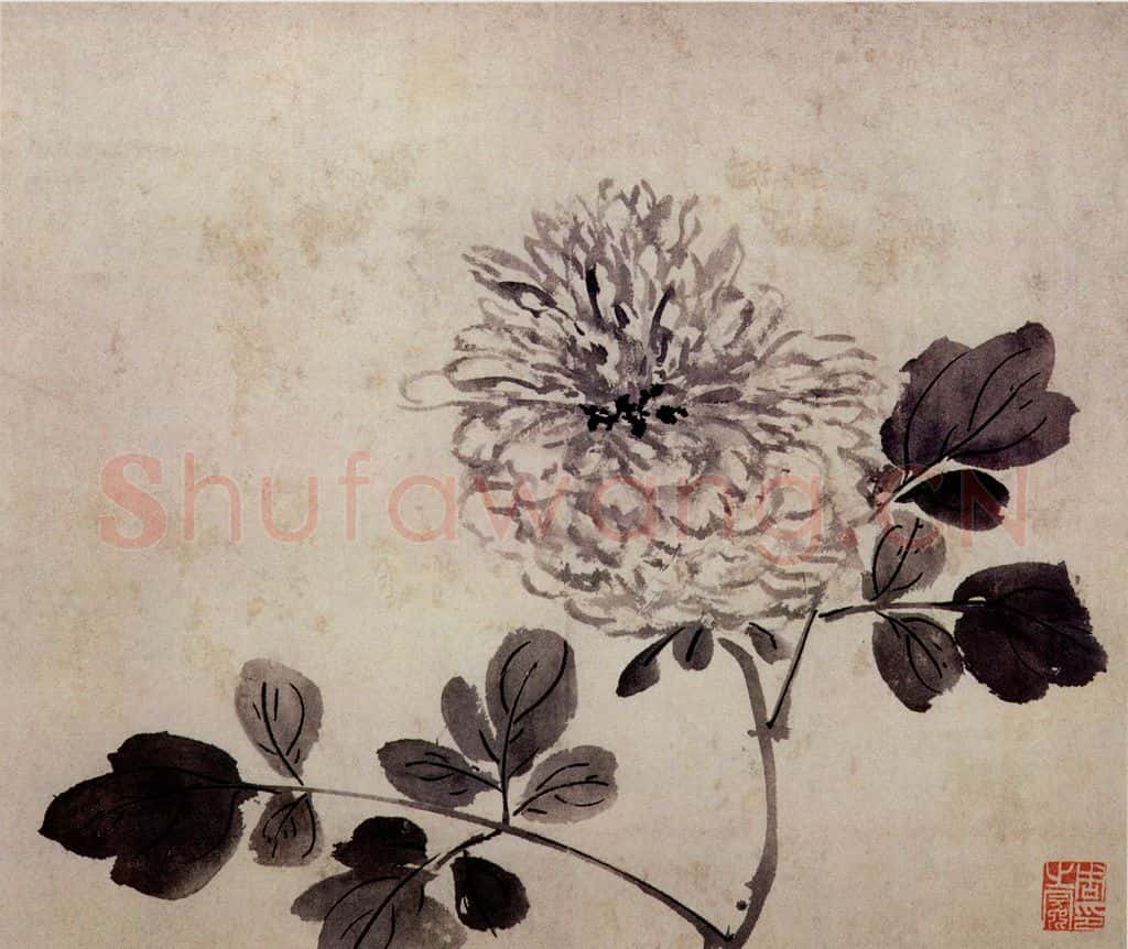 明 周之冕《花卉图册》书画作品