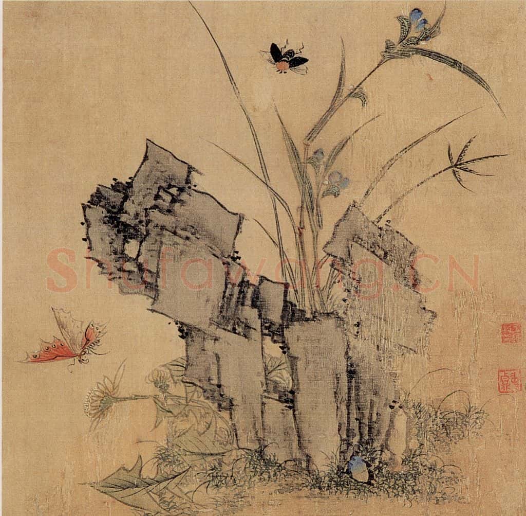 明 王维新《花鸟图册》书画作品