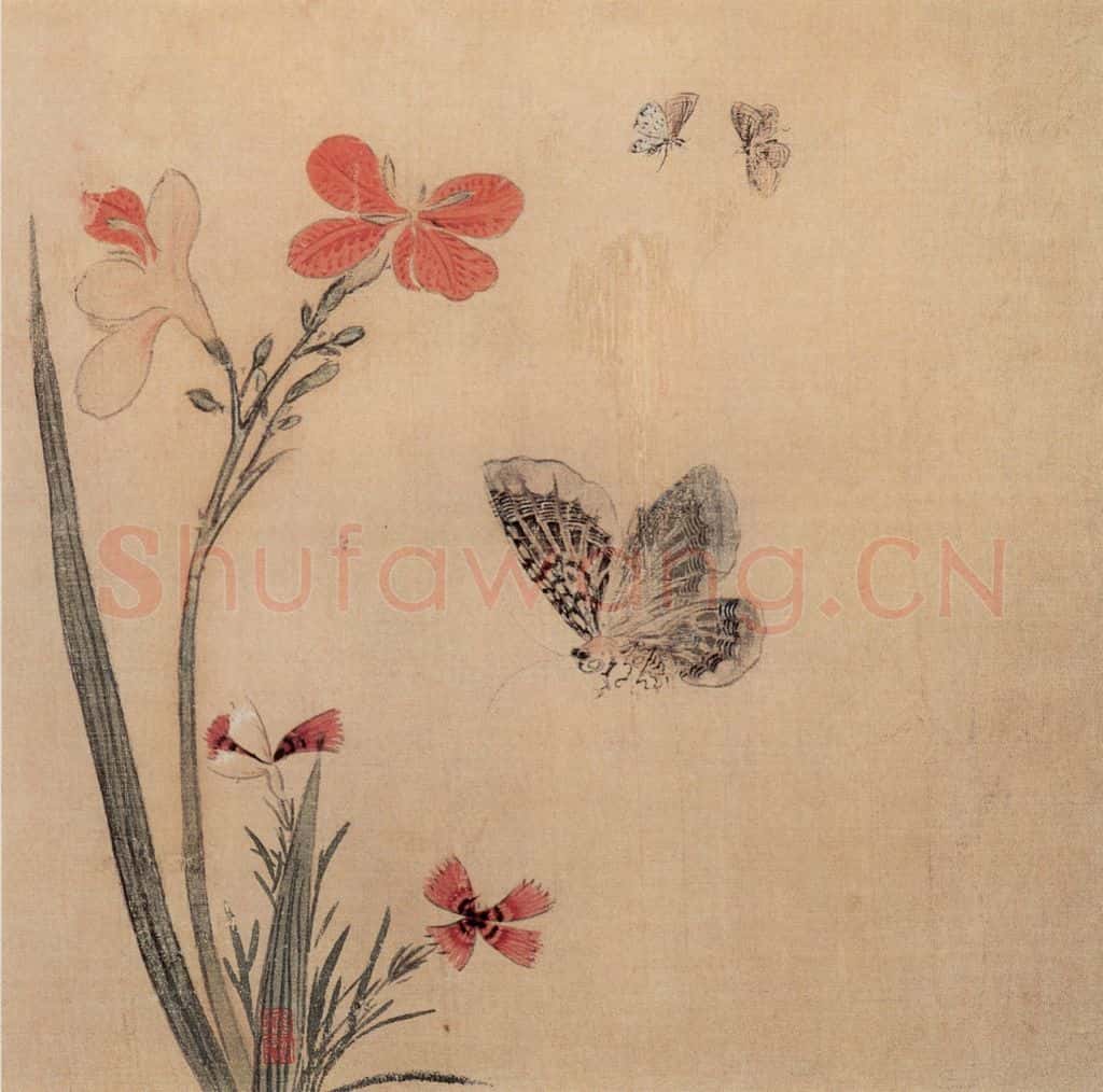 明 王维新《花鸟图册》书画作品