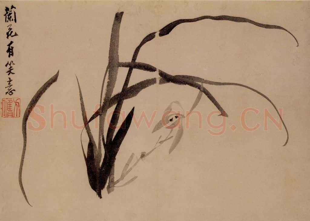 1753年 李方膺《三清图册》书画作品