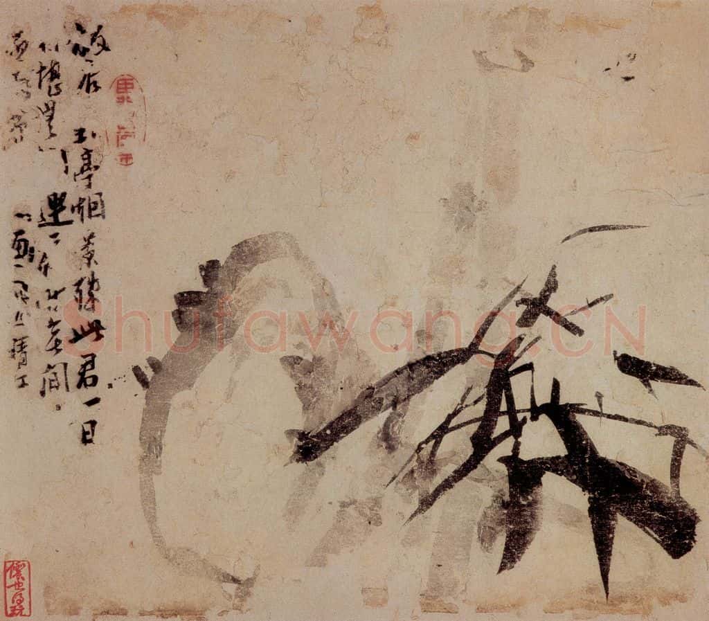 1744年 李方膺《花卉册》书画作品
