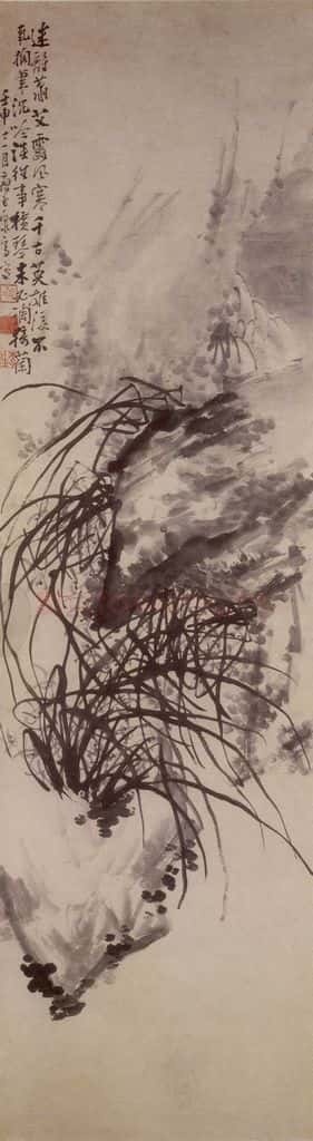 1752年 李方膺《花卉屏》书画作品