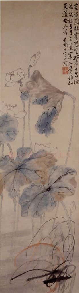 1752年 李方膺《花卉屏》书画作品