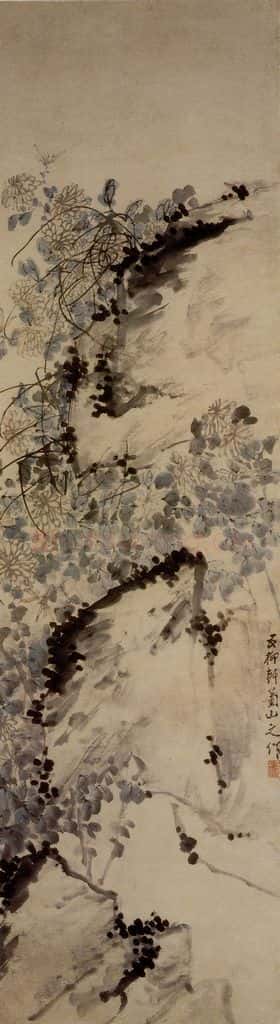 1752年 李方膺《花卉屏》书画作品